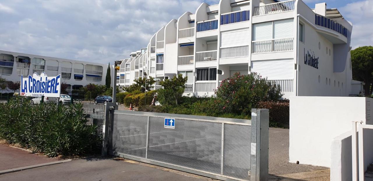 Studio Vue Port, Parking Prive, Terrasse, Clim Le Grau-du-Roi Exterior foto
