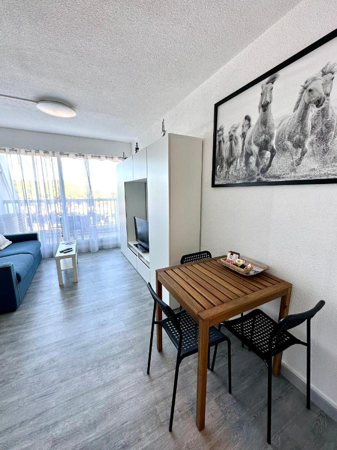 Studio Vue Port, Parking Prive, Terrasse, Clim Le Grau-du-Roi Exterior foto