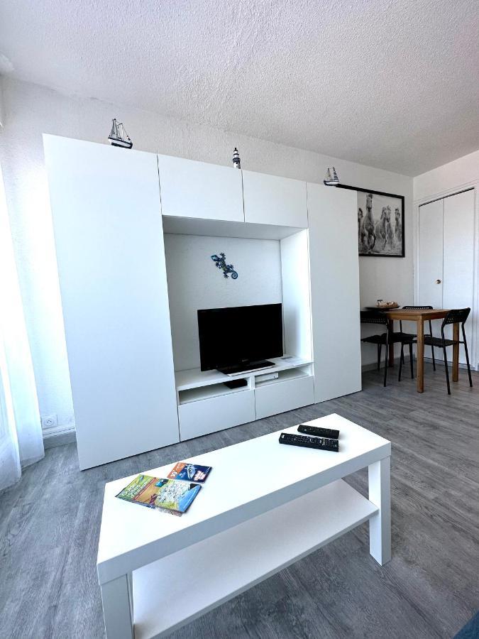Studio Vue Port, Parking Prive, Terrasse, Clim Le Grau-du-Roi Exterior foto